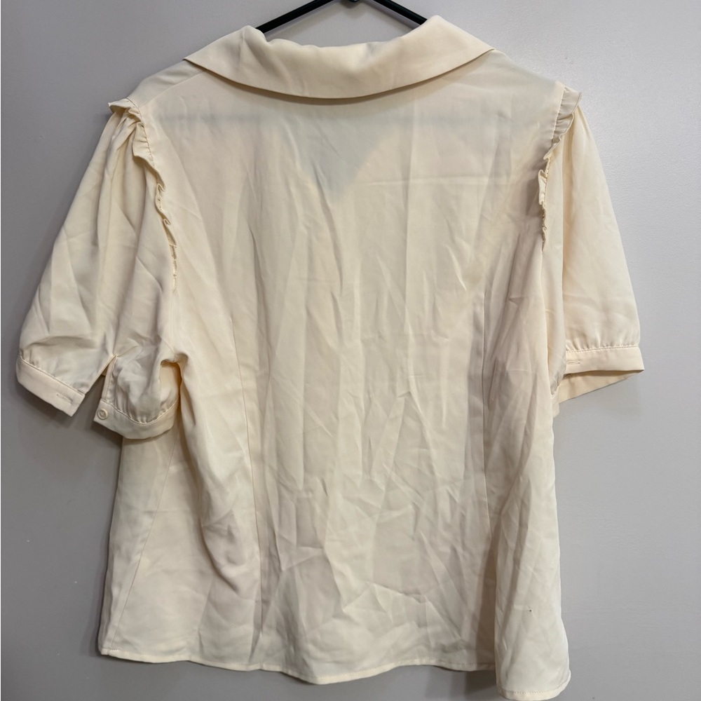 Allegra K Ruffle Sleeve Blouse NWT - Picture 6 of 8